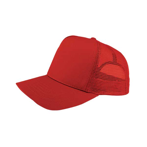 Mega Cap 6807 Poly Cotton Twill Trucker Cap