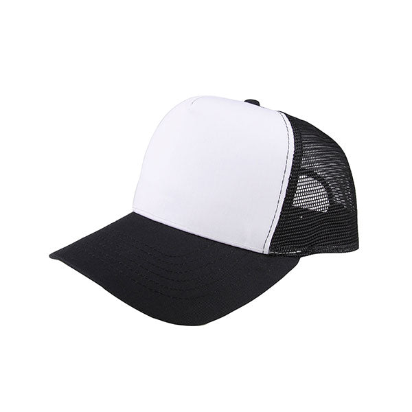 Mega Cap 6807 Poly Cotton Twill Trucker Cap