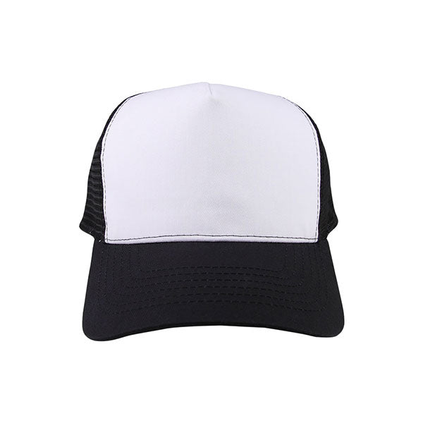 Mega Cap 6807 Poly Cotton Twill Trucker Cap