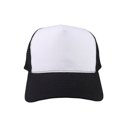 Mega Cap 6807 Poly Cotton Twill Trucker Cap
