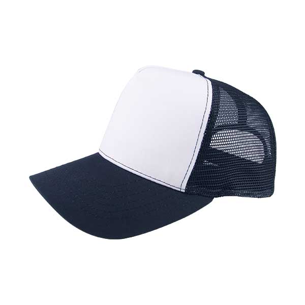 Mega Cap 6807 Poly Cotton Twill Trucker Cap