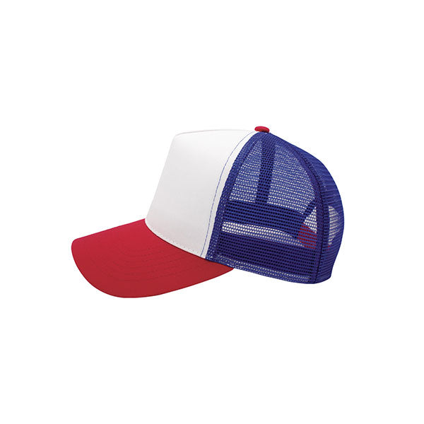 Mega Cap 6807 Poly Cotton Twill Trucker Cap