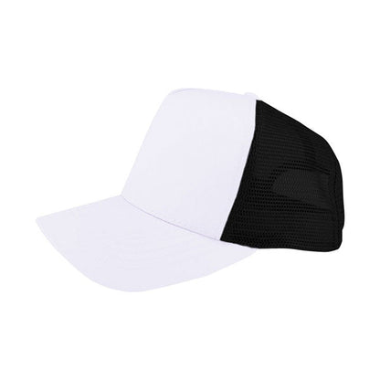 Mega Cap 6807 Poly Cotton Twill Trucker Cap
