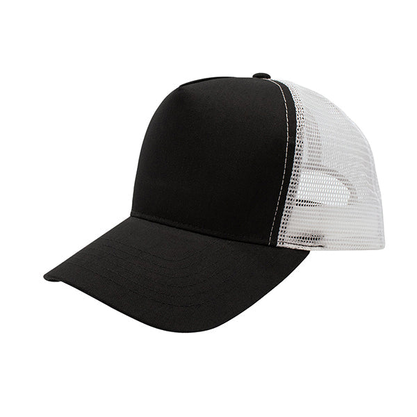 Mega Cap 6807 Poly Cotton Twill Trucker Cap