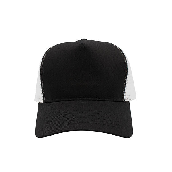 Mega Cap 6807 Poly Cotton Twill Trucker Cap