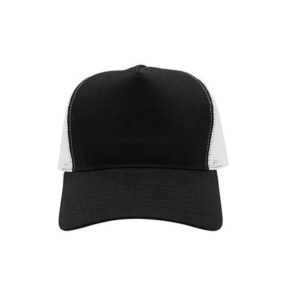 Mega Cap 6807 Poly Cotton Twill Trucker Cap