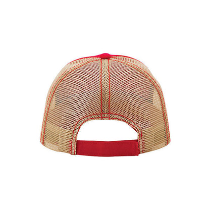 Mega Cap 6894 Washed Cotton Twill Trucker Cap