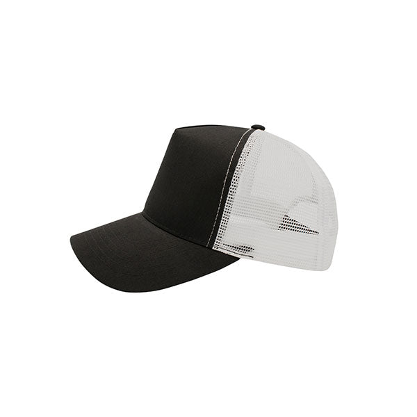Mega Cap 6807 Poly Cotton Twill Trucker Cap