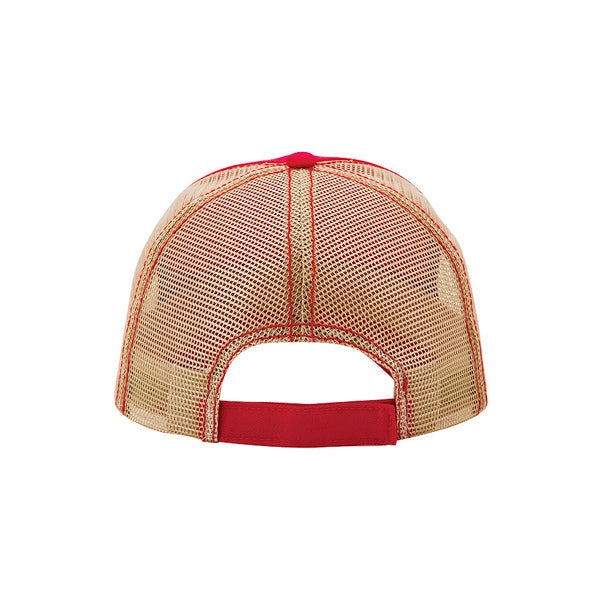 Mega Cap 6894 Washed Cotton Twill Trucker Cap