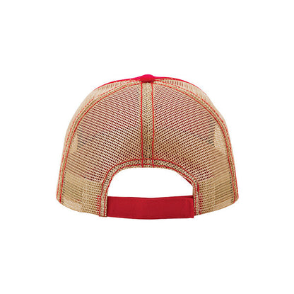 Mega Cap 6894 Washed Cotton Twill Trucker Cap