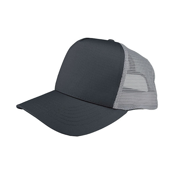 Mega Cap 6807 Poly Cotton Twill Trucker Cap