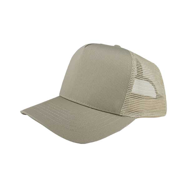Mega Cap 6807 Poly Cotton Twill Trucker Cap