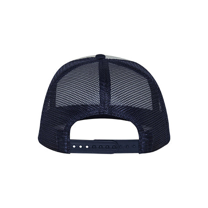 Mega Cap 6875B Flat Bill Snapback Trucker Cap
