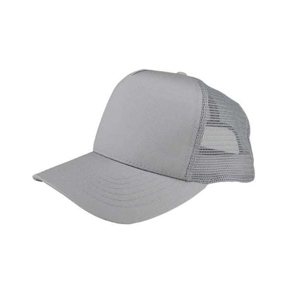 Mega Cap 6807 Poly Cotton Twill Trucker Cap