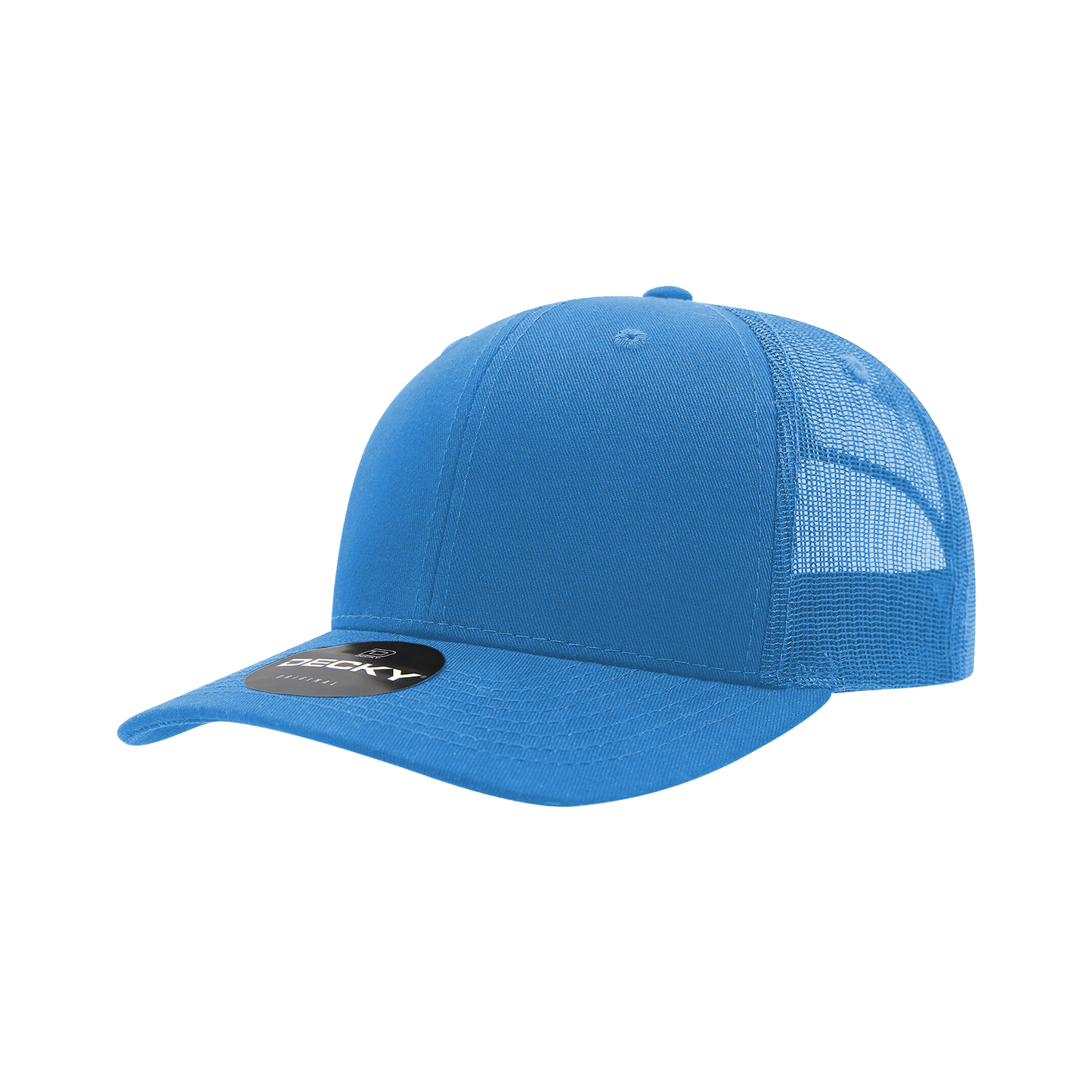 Decky 6021 Mid Profile Trucker Hats 6 Panel Caps Cotton Structured Group A