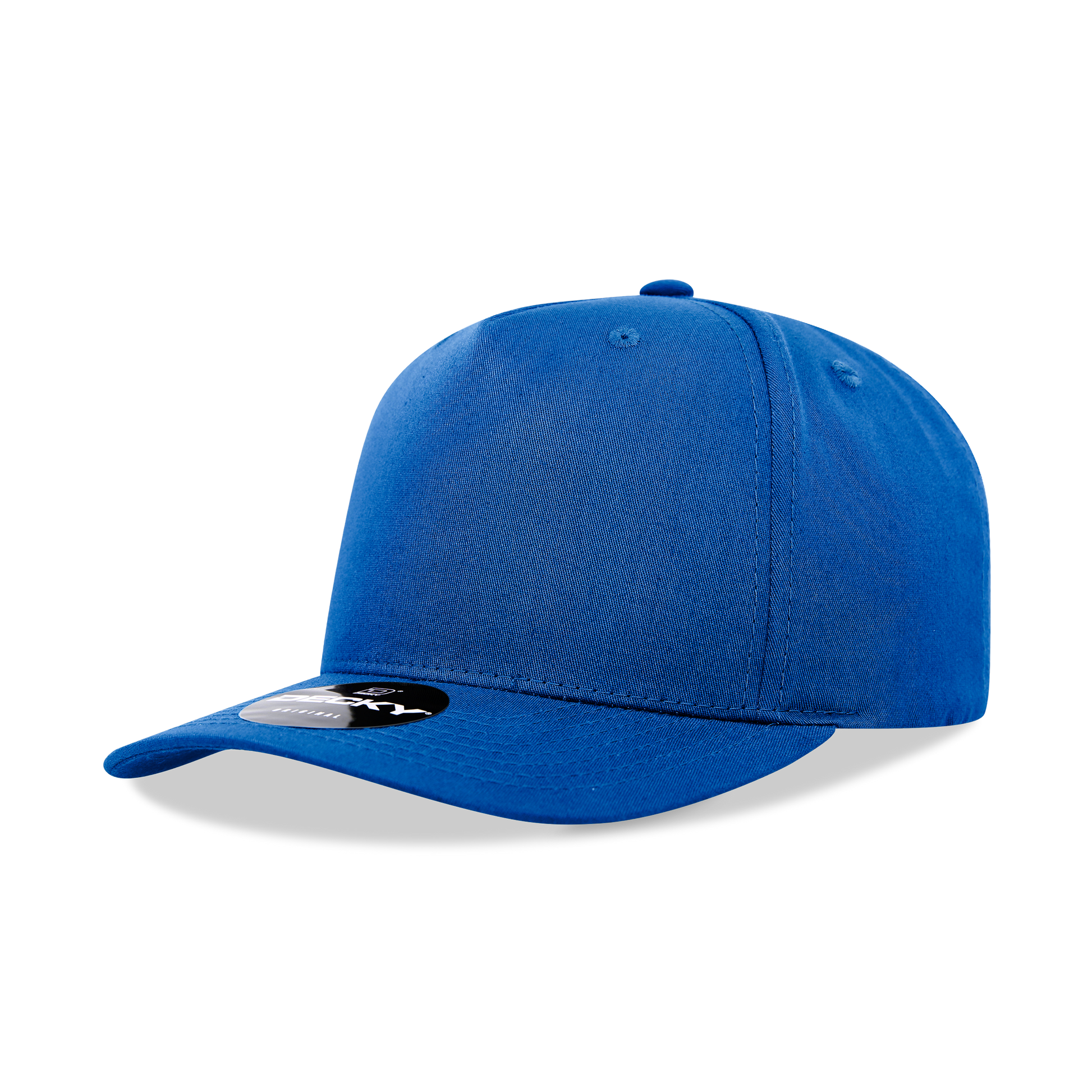 Decky 6024 Mid Profile Structured Hats 5 Panel Curved Bill Snapback Caps