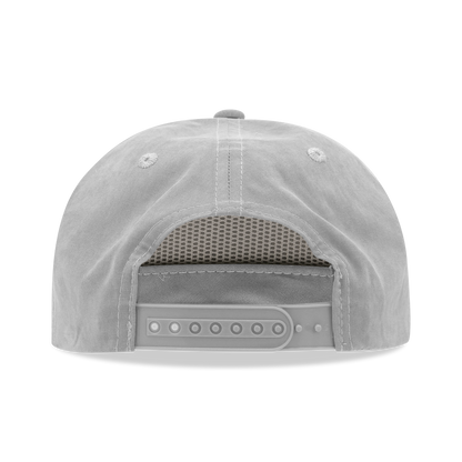 Decky 6032 - Classic Grandpa Rope Cap, 5 Panel Flat Bill Hat, Snapback
