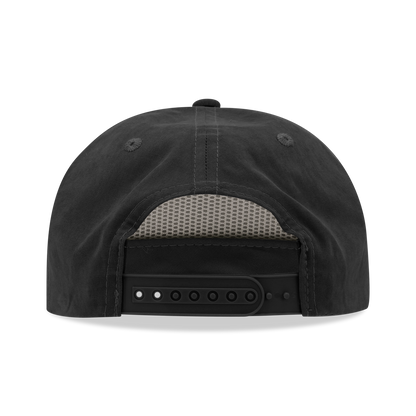 Decky 6032 - Classic Grandpa Rope Cap, 5 Panel Flat Bill Hat, Snapback