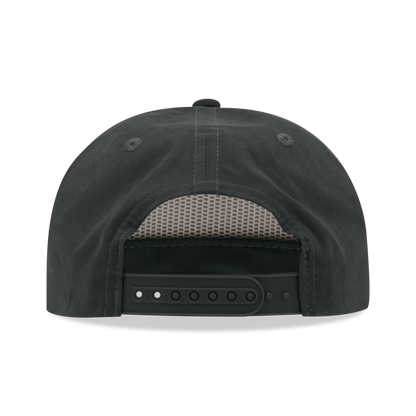 Decky 6032 - Classic Grandpa Rope Cap, 5 Panel Flat Bill Hat, Snapback