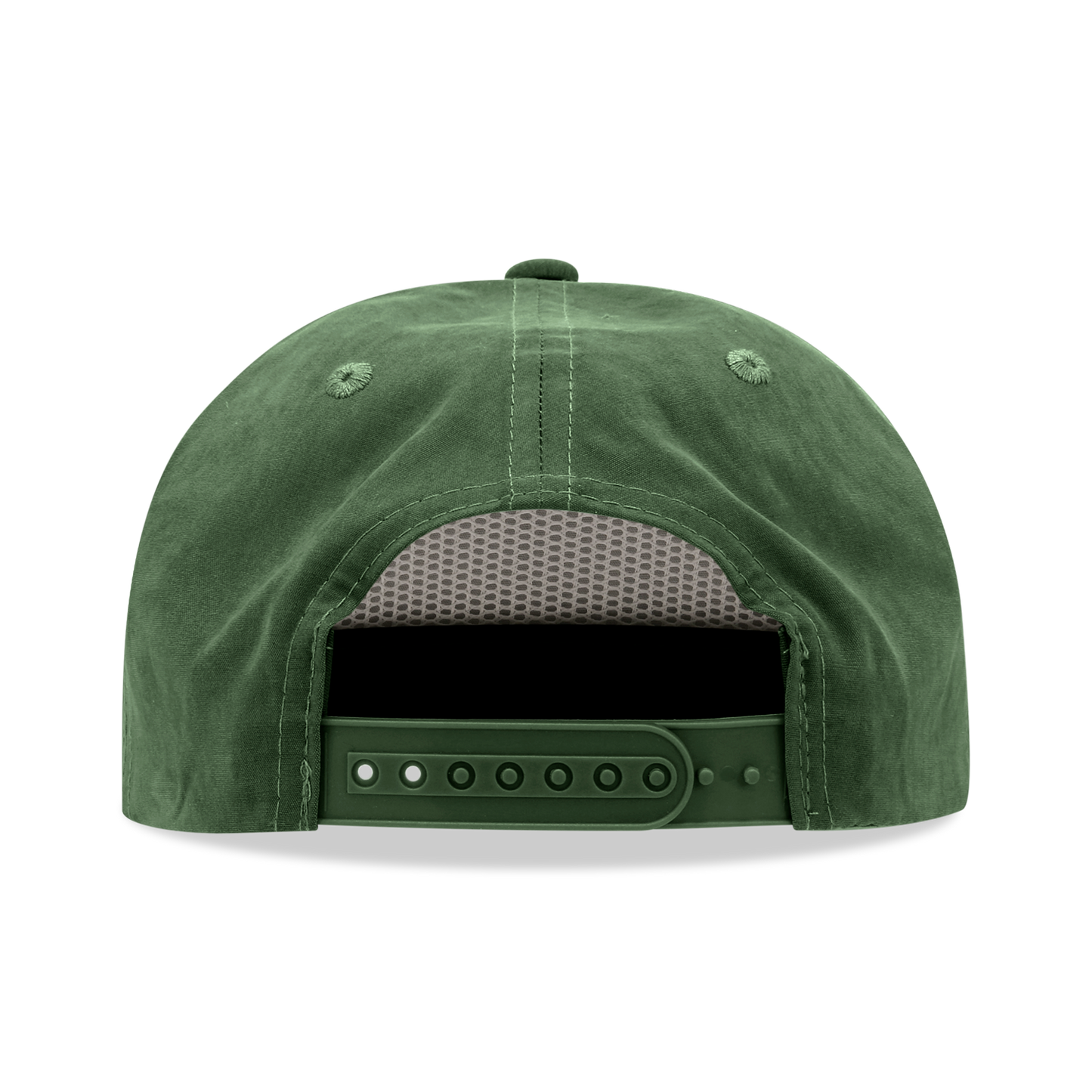Decky 6032 - Classic Grandpa Rope Cap, 5 Panel Flat Bill Hat, Snapback