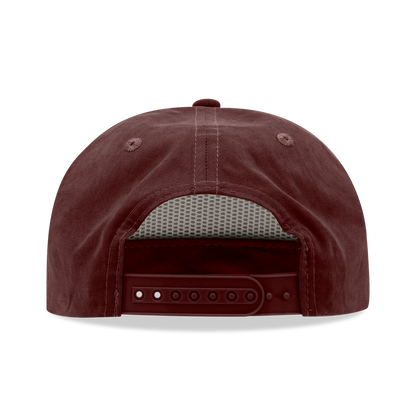 Decky 6032 - Classic Grandpa Rope Cap, 5 Panel Flat Bill Hat, Snapback