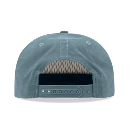 Decky 6032 - Classic Grandpa Rope Cap, 5 Panel Flat Bill Hat, Snapback