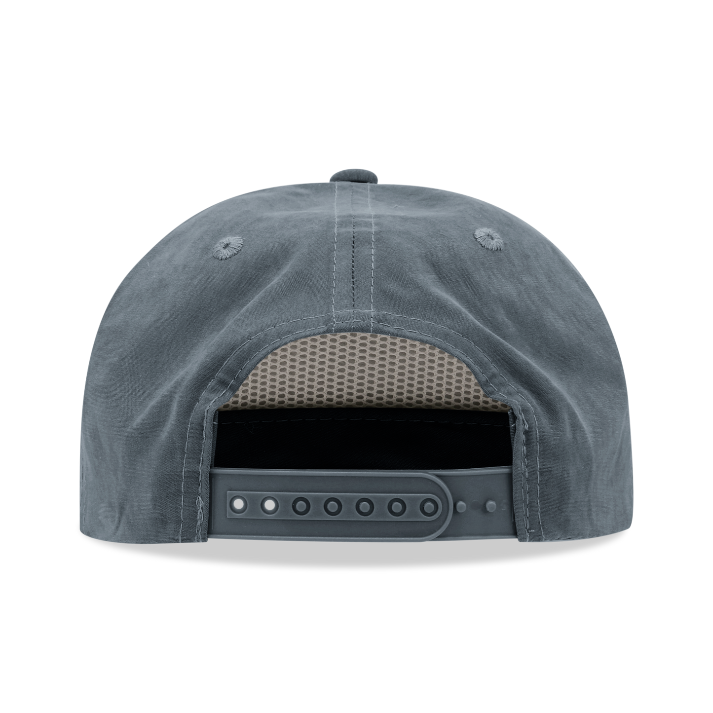 Decky 6032 - Classic Grandpa Rope Cap, 5 Panel Flat Bill Hat, Snapback