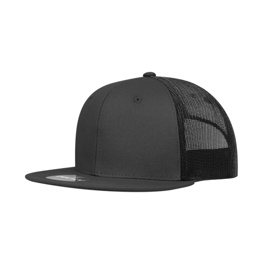 Decky 6033 6 Panel High Profile Structured Cotton Blend Trucker - Star Hats & Embroidery