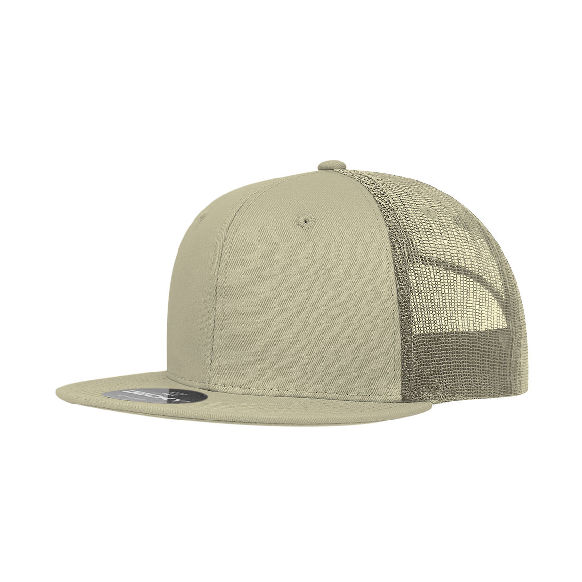 Decky 6033 6 Panel High Profile Structured Cotton Blend Trucker