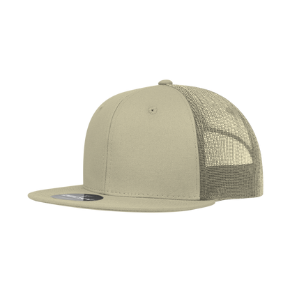 Decky 6033 6 Panel High Profile Structured Cotton Blend Trucker