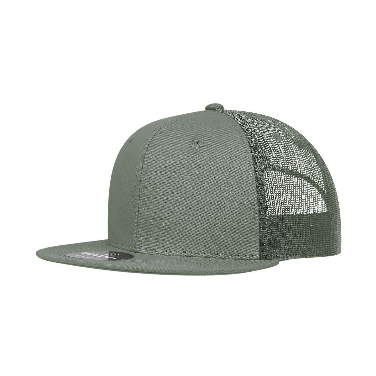 Decky 6033 6 Panel High Profile Structured Cotton Blend Trucker