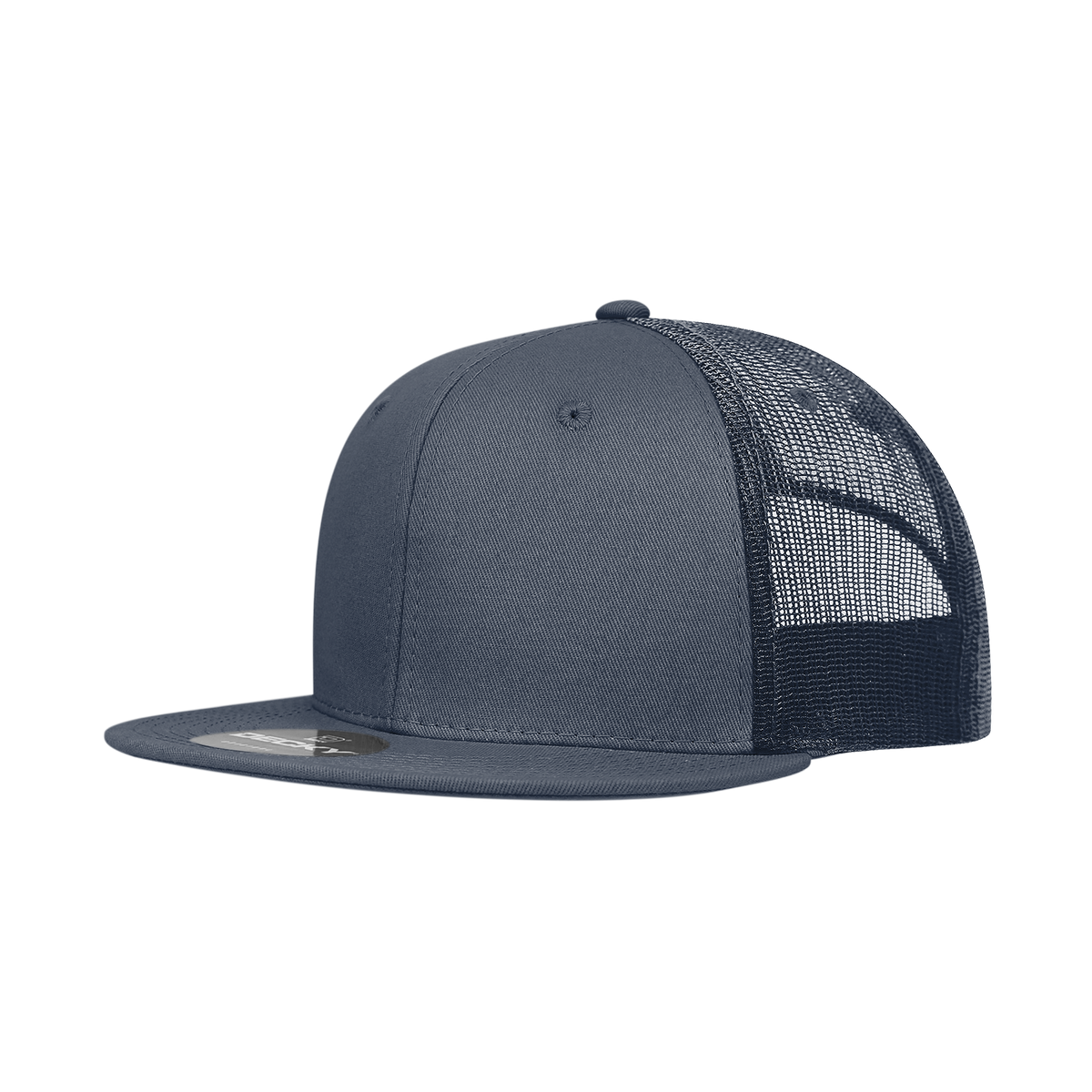 Decky 6033 6 Panel High Profile Structured Cotton Blend Trucker
