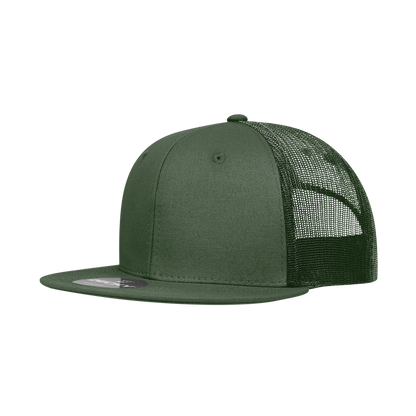 Decky 6033 6 Panel High Profile Structured Cotton Blend Trucker
