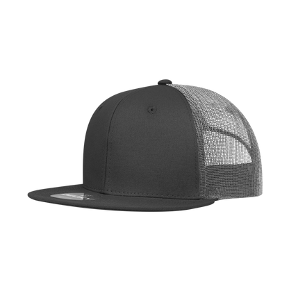 Decky 6033 6 Panel High Profile Structured Cotton Blend Trucker