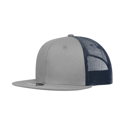 Decky 6033 6 Panel High Profile Structured Cotton Blend Trucker