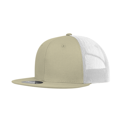Decky 6033 6 Panel High Profile Structured Cotton Blend Trucker
