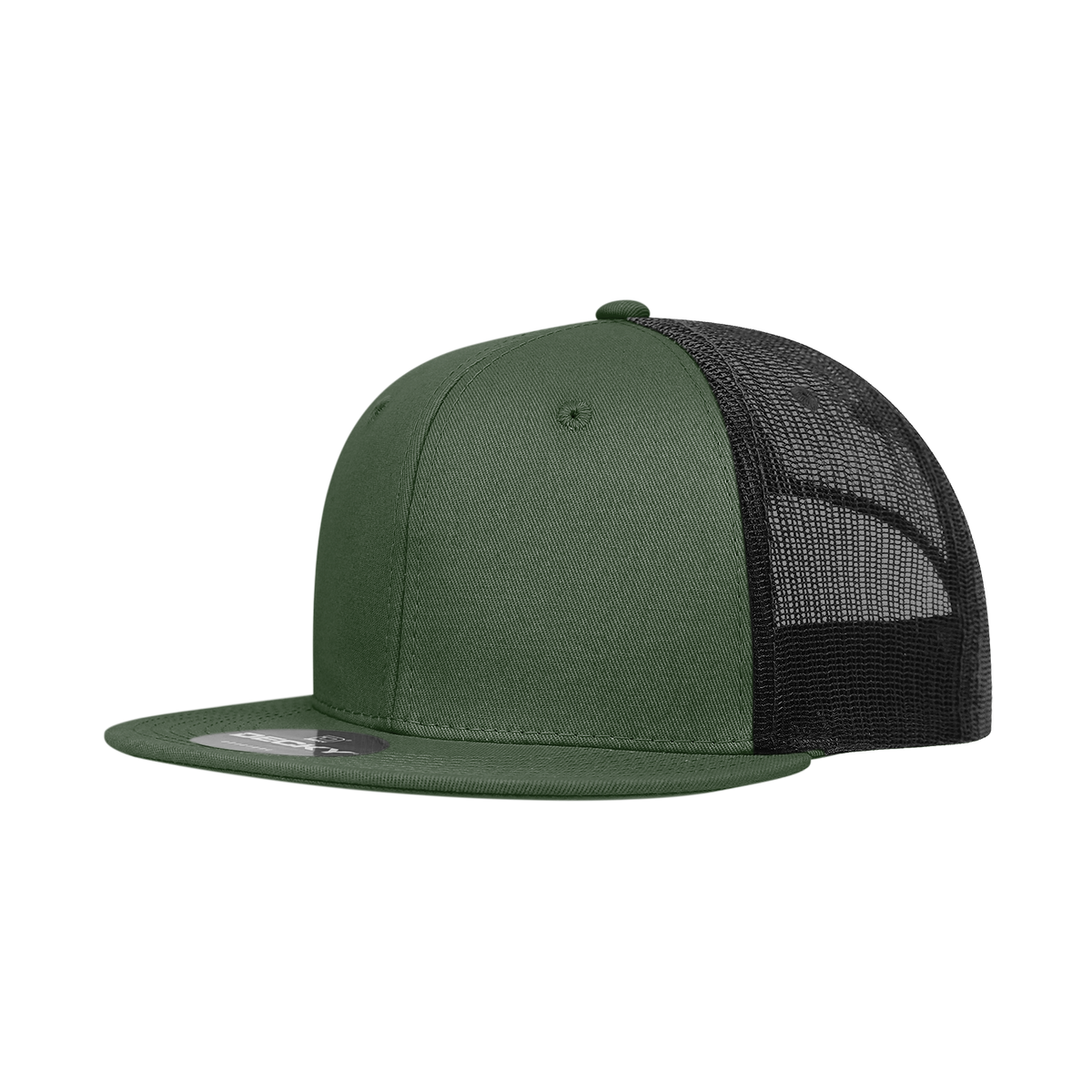 Decky 6033 6 Panel High Profile Structured Cotton Blend Trucker