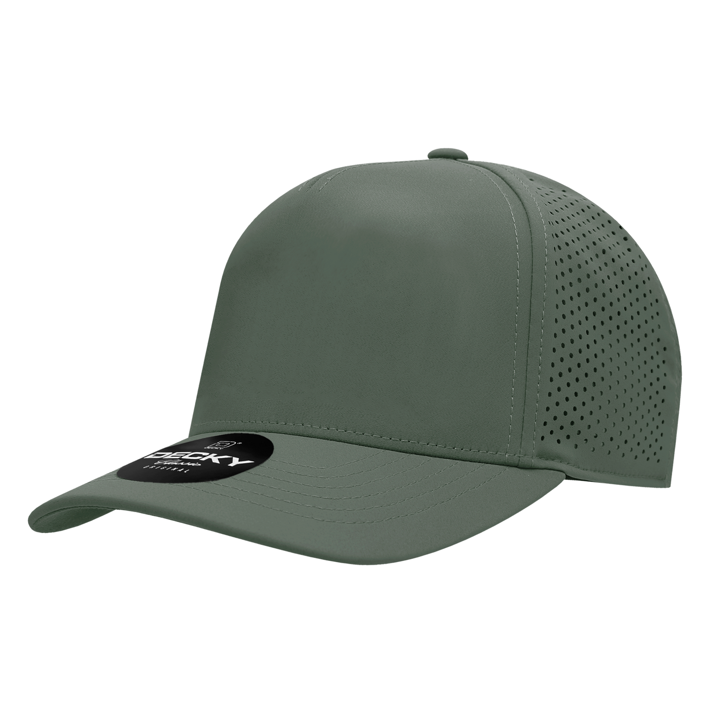 Decky 6045 5 Panel High Profile Structured Perforated Performance Cap