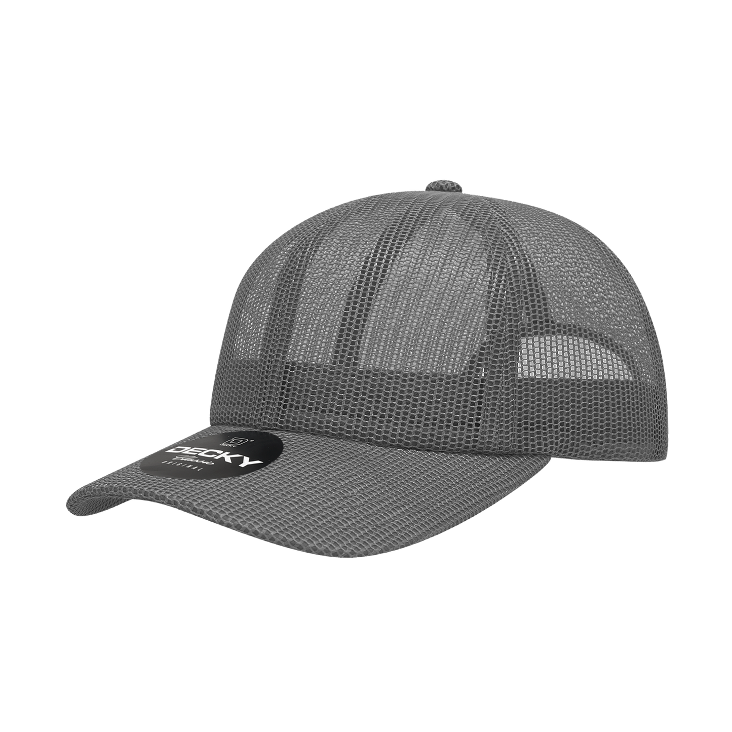 Decky 6047 6 Panel Mid Profile Relaxed Mesh Trucker Hat