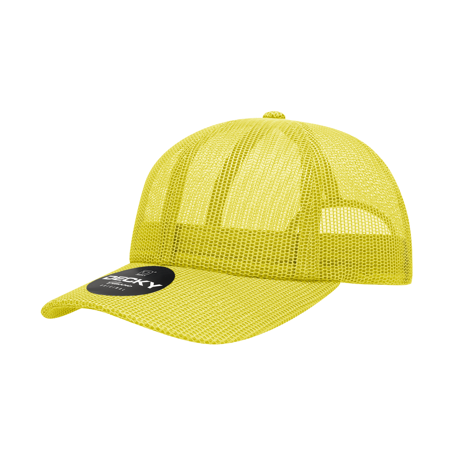 Decky 6047 6 Panel Mid Profile Relaxed Mesh Trucker Hat