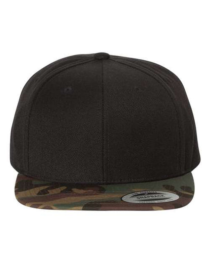 YP Classics 6089M Premium Flat Bill Snapback Cap