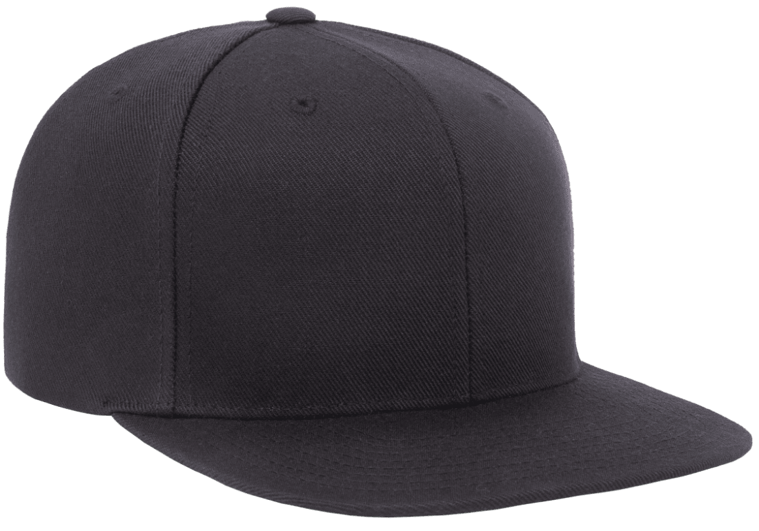 Yupoong 6089M Premium Snapback Hat Flat Bill Cap - YP Classics