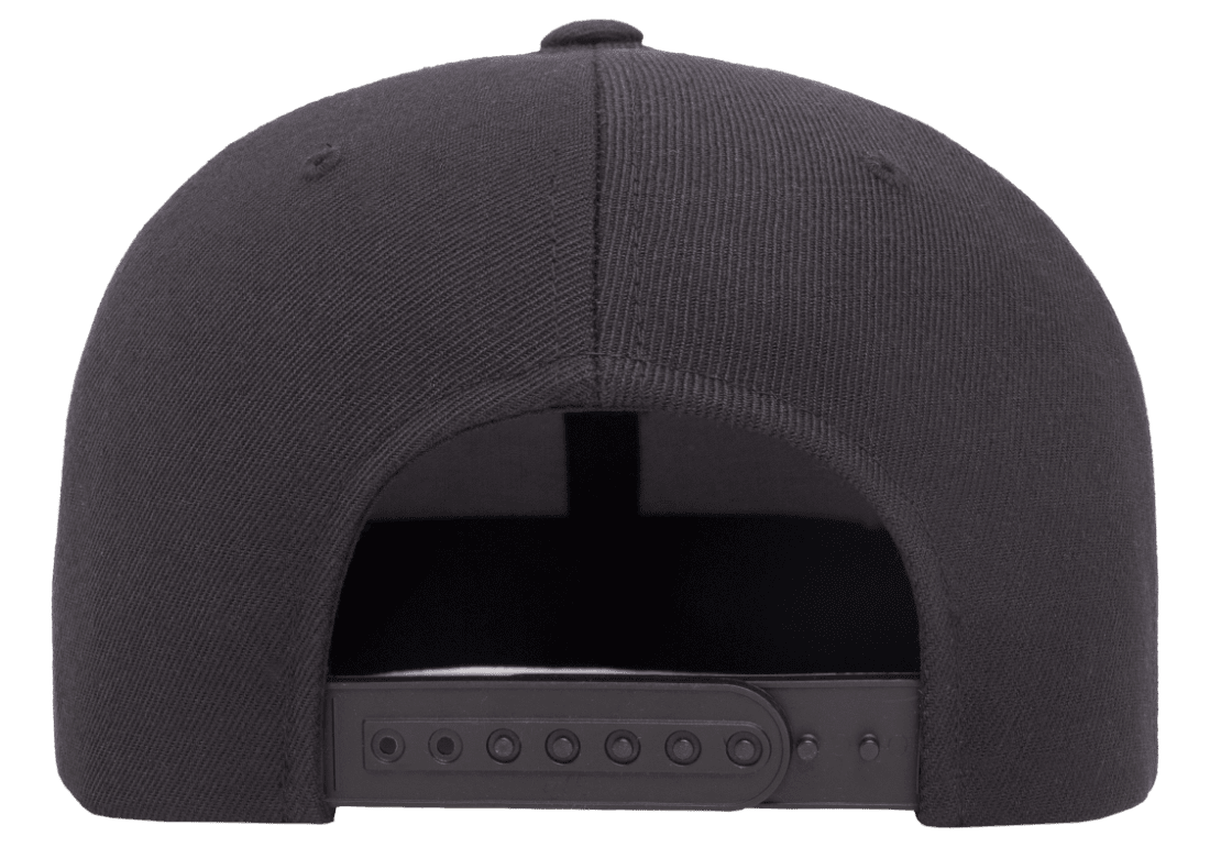 Yupoong 6089M Premium Snapback Hat Flat Bill Cap - YP Classics