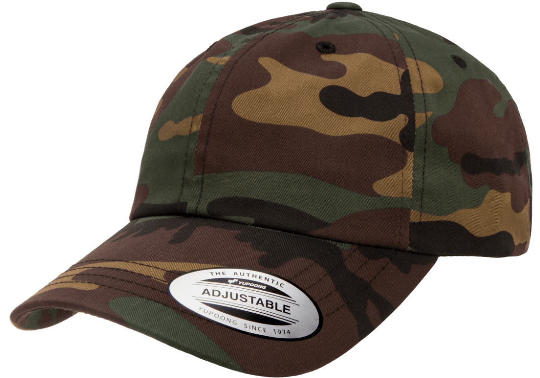 Yupoong 6245CM Premium Dad Hat Low Profile Cotton Twill Cap - YP Classics