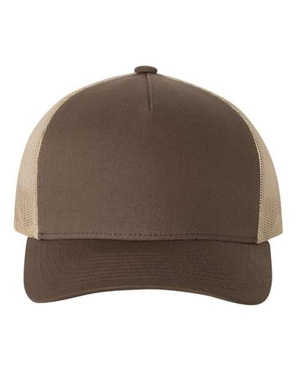 YP Classics 6506 Five-Panel Retro Trucker Cap
