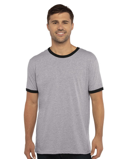 Next Level 3604 Unisex Cotton Ringer Tee