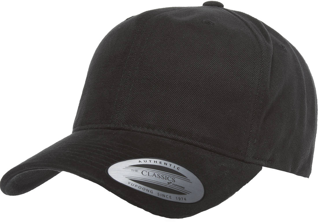 Yupoong 6363V Brushed Cotton Twill Mid Profile Cap YP Classics