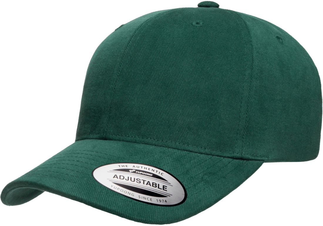 Yupoong 6363V Brushed Cotton Twill Mid Profile Cap YP Classics