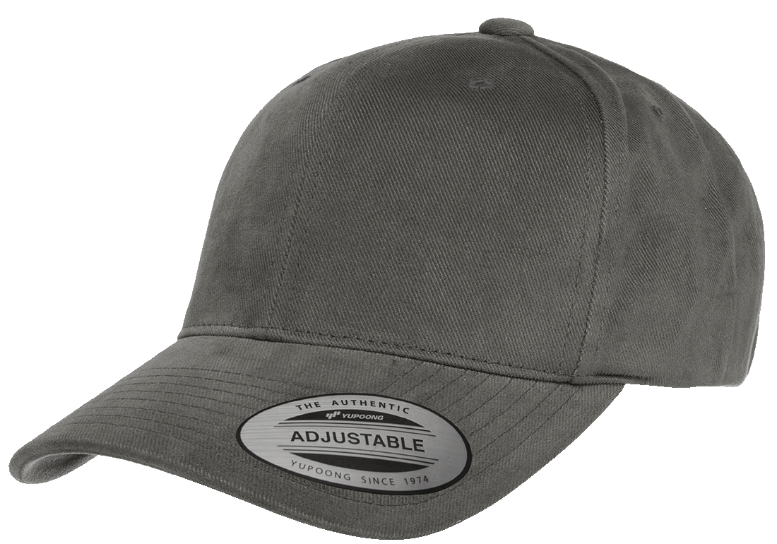 Yupoong 6363V Brushed Cotton Twill Mid Profile Cap YP Classics