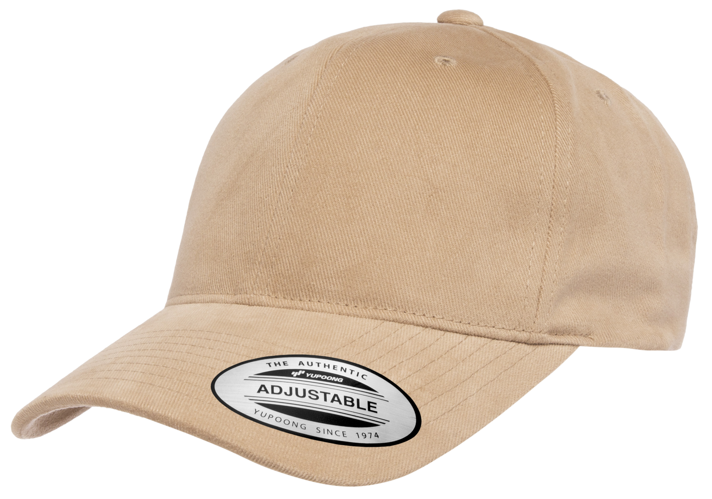 Yupoong 6363V Brushed Cotton Twill Mid Profile Cap YP Classics